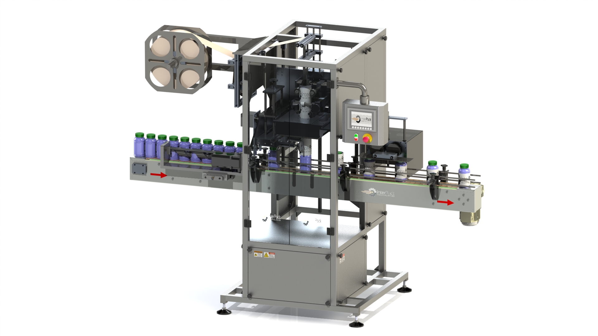 modular sleeve applicator machine for full-body labeling