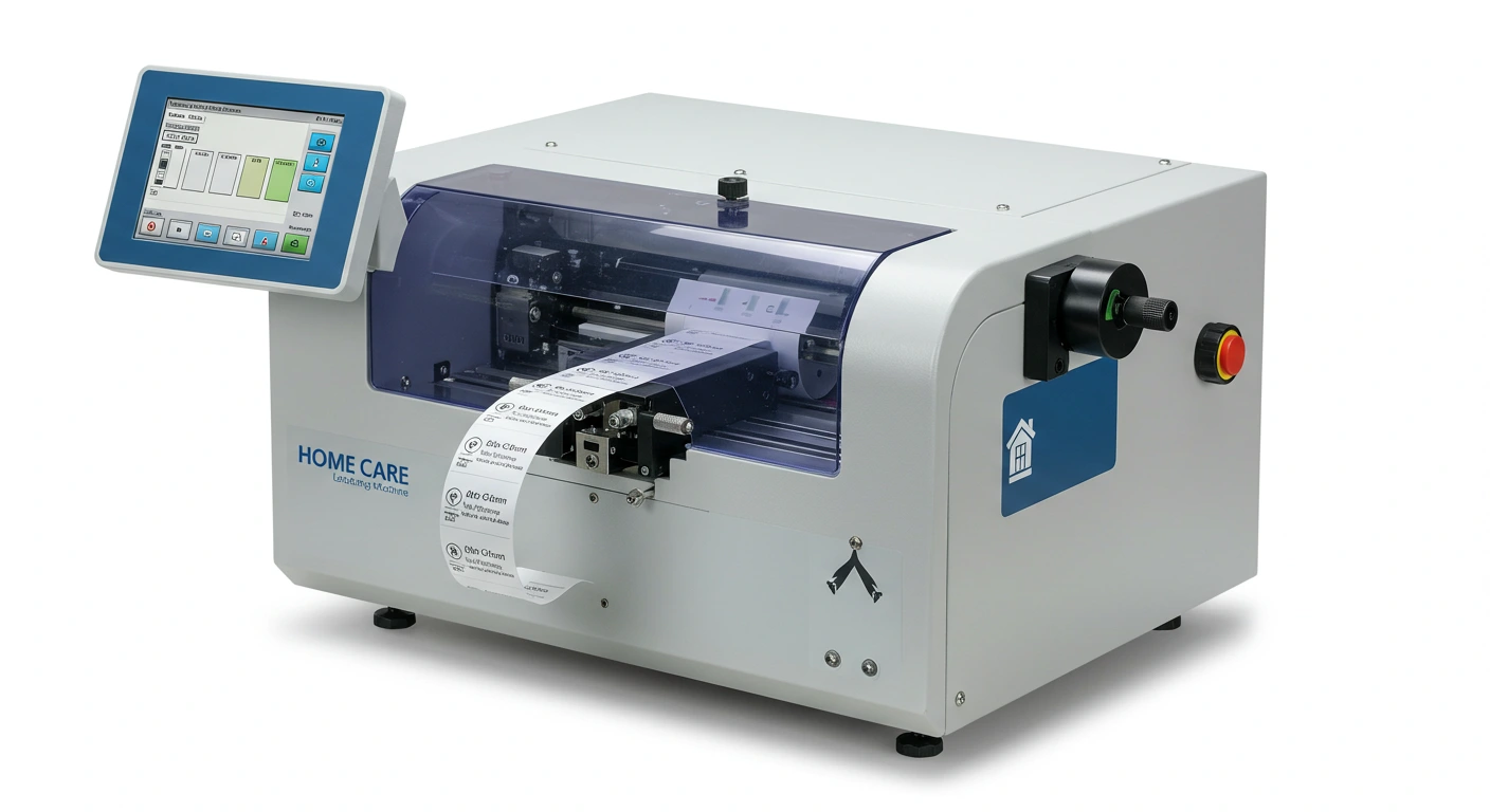 Home care labelling machine
