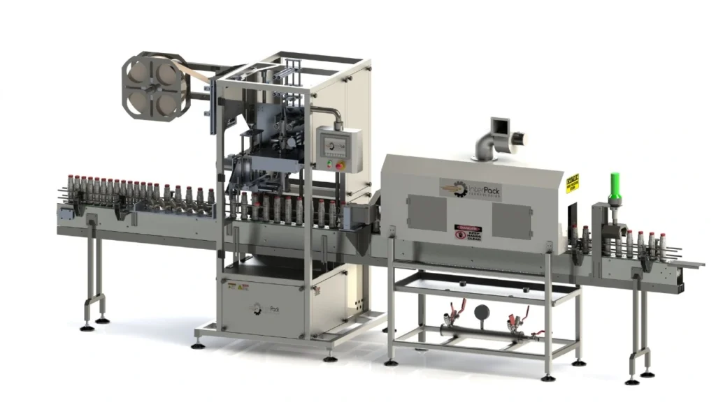 sleeve applicator applying tamper-evident shrink sleeves