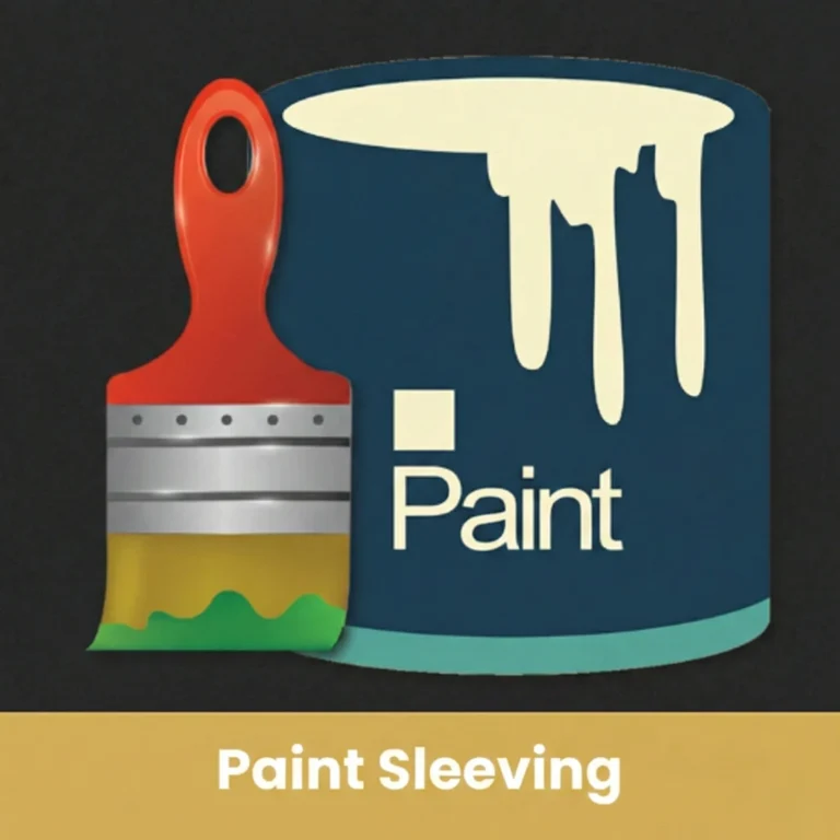 Paint sleeving
