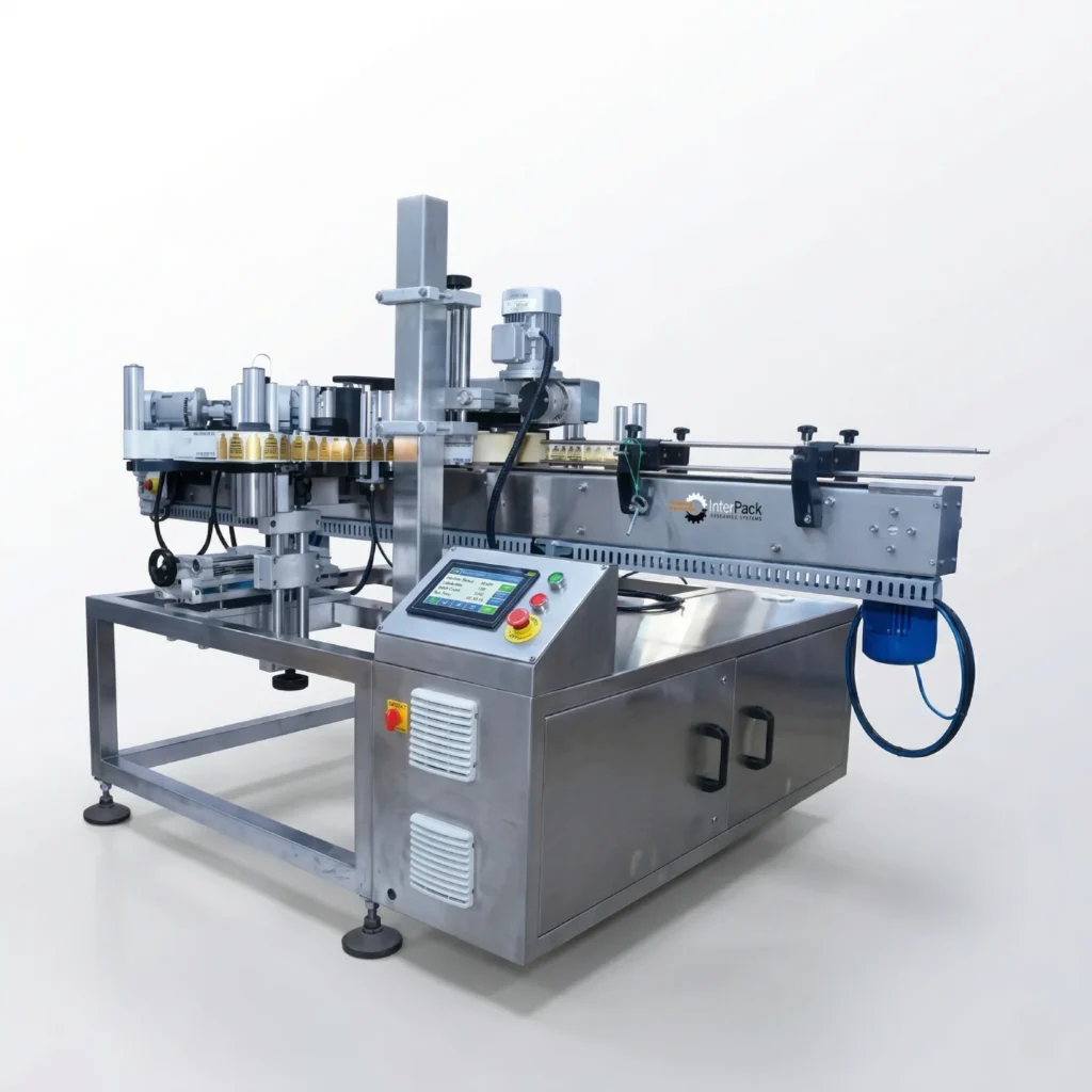 Hand Sanitizer Sticker Labelling Machine
